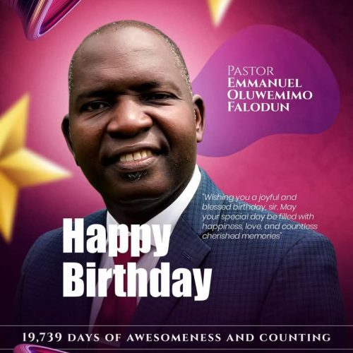 A Heartfelt Celebration of Pastor Emmanuel Olu Falodun: A Life of Impact, Purpose, and Grace